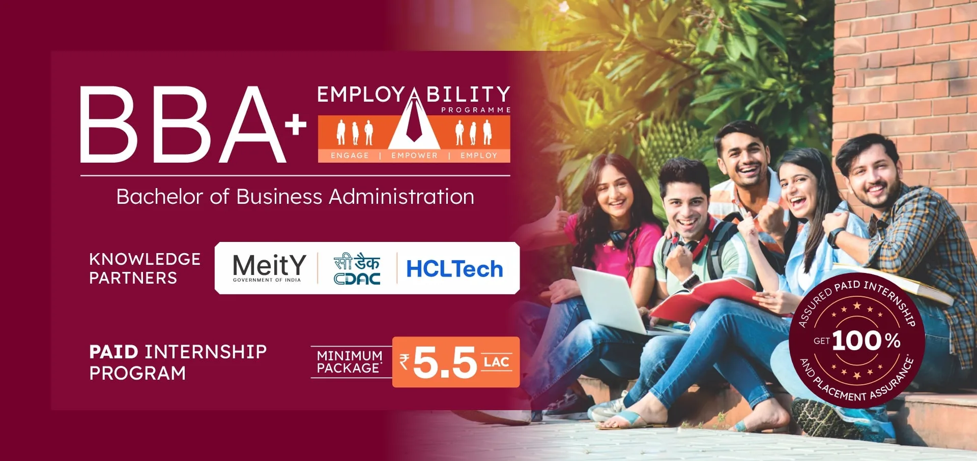 BBA admissions open at VGI