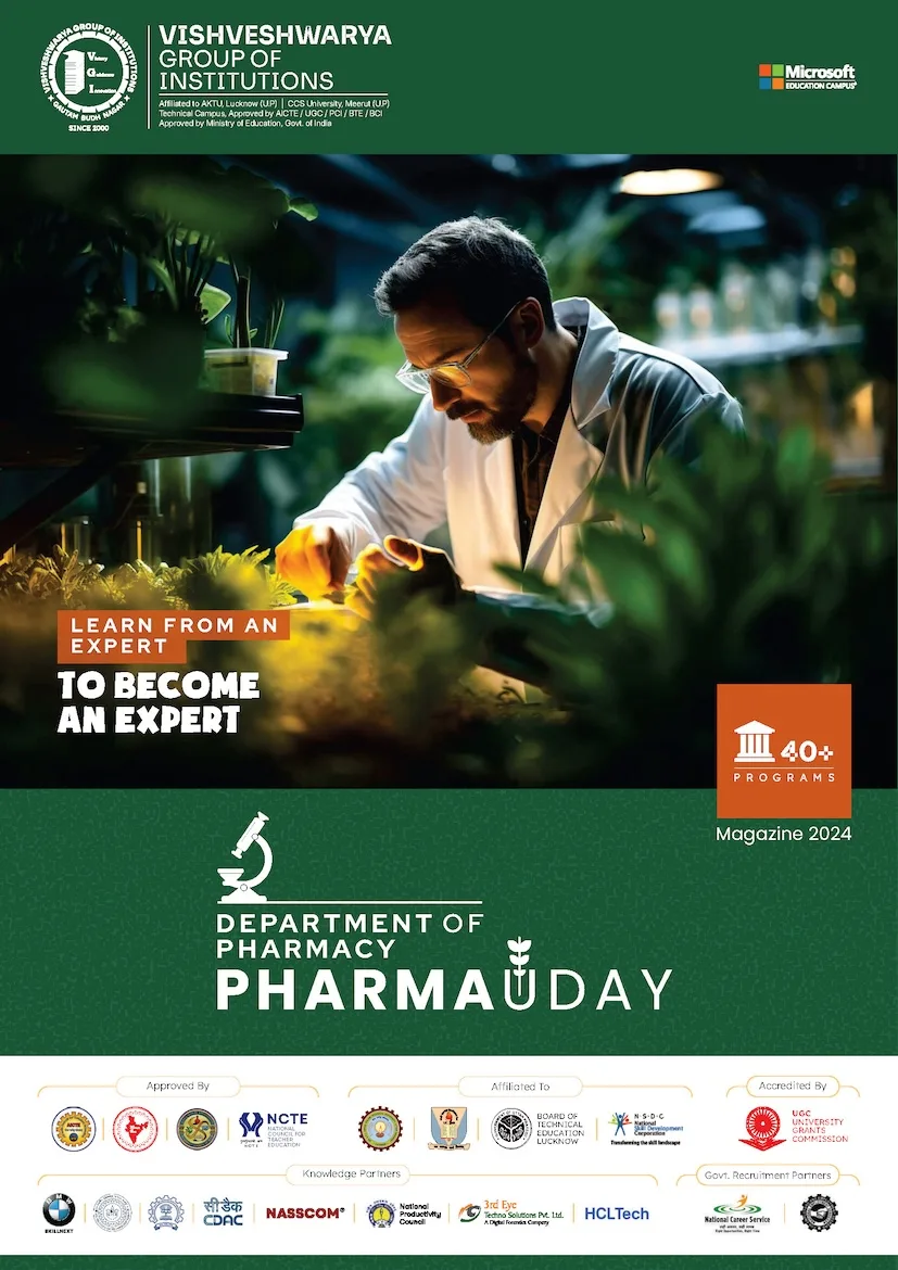 Cover of the VGI B. Pharm. newsletter